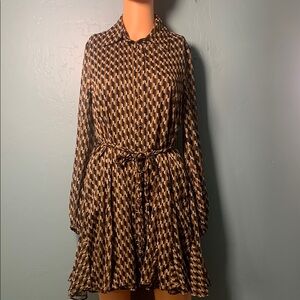 Chic Patterned Dress